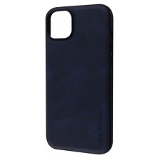 Чохол X-Level EARL III (TPU+PU) iPhone 14 Plus/15 Plus blue