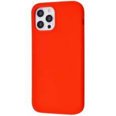 Чохол WAVE Full Silicone Cover iPhone 12/12 Pro red