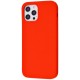 Чохол WAVE Full Silicone Cover iPhone 12/12 Pro red