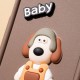 Чохол Pretty Things Case Xiaomi Redmi Note 12 4G brown/baby