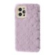 Чохол Fluffy Love Case iPhone 12 Pro Max purple