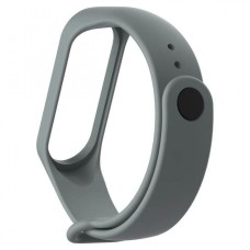 Ремінець Silicone Xiaomi Mi Band 3/4 dark gray