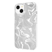 Чохол Halographic Glow Case iPhone 14 silver