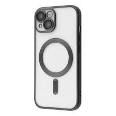Чохол Metal Matte Case with Magnetic Ring iPhone 15 Plus black