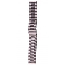 Ремінець універсальний Stainless Steel 20 mm silver