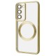 Чохол WAVE Metal Color Case with Magnetic Ring Samsung Galaxy S23 gold