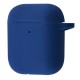 Чохол Silicone Case New for AirPods 1/2 blue cobalt