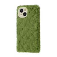 Чохол Fluffy Love Case iPhone 14 green
