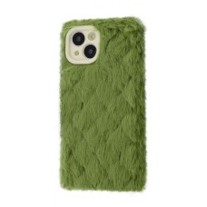 Чохол Fluffy Love Case iPhone 14 green
