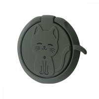 Кільце тримач Cat для телефону forest green