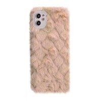 Чохол Fluffy Love Case iPhone 12 pink sand