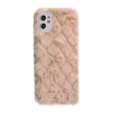 Чохол Fluffy Love Case iPhone 12 pink sand