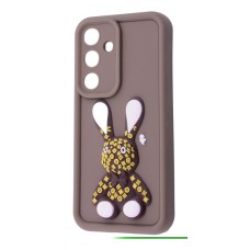 Чохол Pretty Things Case Samsung Galaxy S23 FE brown/rabbit