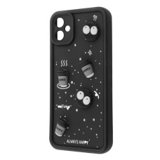 Чохол Pretty Things Case Samsung Galaxy A05 black/coffee