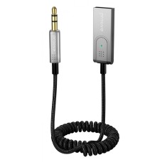 Автомобільний Аудіо Bluetooth Адаптер Proove Helix metal gray
