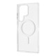 Чохол WAVE Clear Case (PC+TPU) with Magnetic Ring Samsung Galaxy S23 Ultra clear