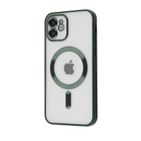 Чохол Metal Matte Case with Magnetic Ring iPhone 12 dark green