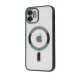 Чохол Metal Matte Case with Magnetic Ring iPhone 12 dark green