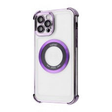 Чохол Glossy Case with Magnetic Ring iPhone 12 Pro purple