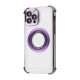 Чохол Glossy Case with Magnetic Ring iPhone 12 Pro purple