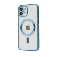 Чохол Metal Matte Case with Magnetic Ring iPhone 13 Pro Max sierra blue