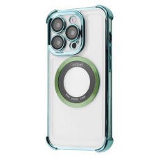 Чохол Glossy Case with Magnetic Ring iPhone 15 Pro green