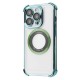 Чохол Glossy Case with Magnetic Ring iPhone 15 Pro green