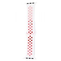 Ремінець Apple Watch Sport Nike+ 42/44/45/49 mm white/pink sand