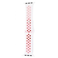 Ремінець Apple Watch Sport Nike+ 42/44/45/49 mm white/pink sand
