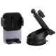 Автомобільний тримач Proove Crystal Clamp Suction Type Car Mount black