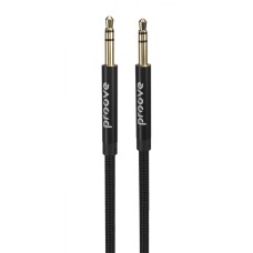 Кабель AUX Proove Weft (1m) black