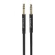 Кабель AUX Proove Weft (1m) black