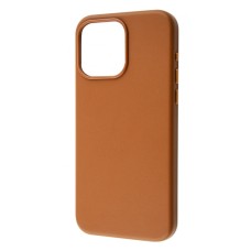Чохол WAVE Premium Leather Edition Case with Magnetic Ring iPhone 15 umber