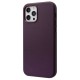 Чохол WAVE Premium Leather Edition Case with Magnetic Ring iPhone 12/12 Pro deep violet