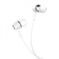 Навушники Hoco M70 Graceful Universal With Microphone white