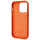 Чохол WAVE Premium Leather Edition Case with Magnetic Ring iPhone 14 Pro orange