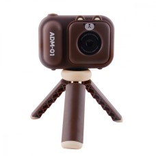 Дитяча фотокамера S11 зі штативом brown