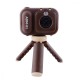 Дитяча фотокамера S11 зі штативом brown