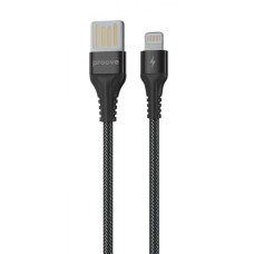 Кабель Proove Double Way Weft Lightning 2.4A (1m) black