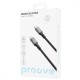 Кабель Proove ReGen Silicone Type-C to Lightning (1m) black