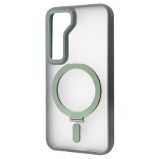 Чохол WAVE Attraction Case with Magnetic Ring Samsung Galaxy S23 green