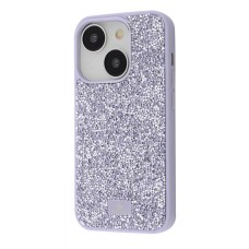 Чохол Bling World Rock Diamond (TPU) iPhone 15 white titanium