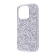 Чохол Bling World Rock Diamond (TPU) iPhone 14 Pro Max white titanium