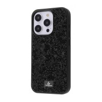 Чохол Bling World Rock Diamond (TPU) iPhone 15 Pro black titanium