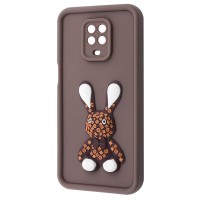 Чохол Pretty Things Case Xiaomi Redmi Note 9S/Note 9 Pro brown/rabbit