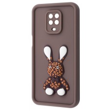 Чохол Pretty Things Case Xiaomi Redmi Note 9S/Note 9 Pro brown/rabbit