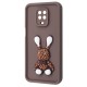 Чохол Pretty Things Case Xiaomi Redmi Note 9S/Note 9 Pro brown/rabbit