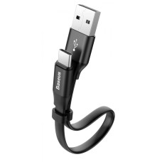 Кабель Baseus Nimble Type-C 3.0A (0.23m) black