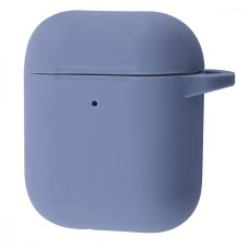 Чохол Silicone Case New for AirPods 1/2 lavender gray