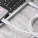 Кабель Proove Striped Silicone Type-C to Type-C 60W (1m) black